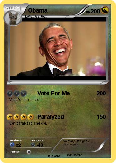 Pokemon Obama