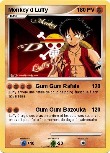 Pokemon Monkey d Luffy