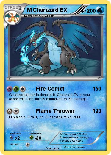 Pokemon M Charizard EX