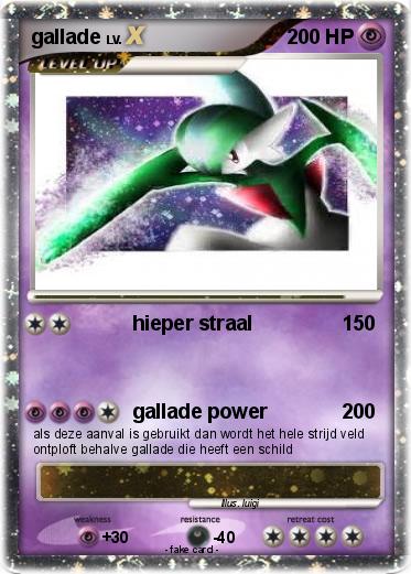 Pokemon gallade