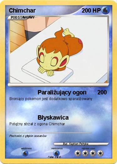 Pokemon Chimchar