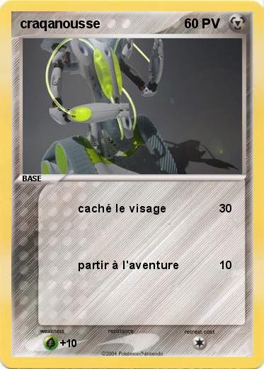 Pokemon craqanousse
