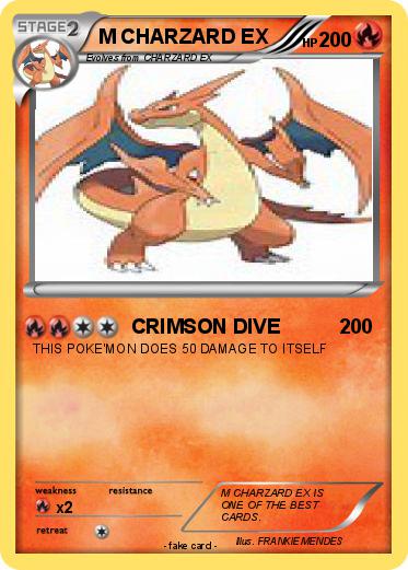 Pokemon M CHARZARD EX