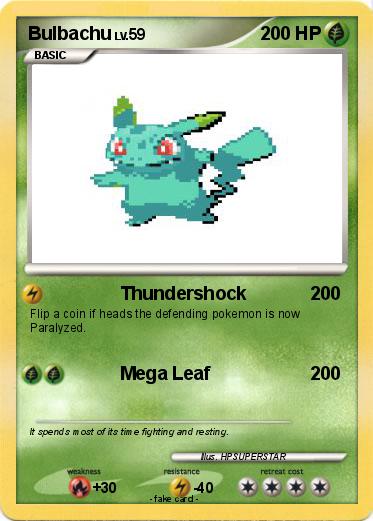 Pokemon Bulbachu