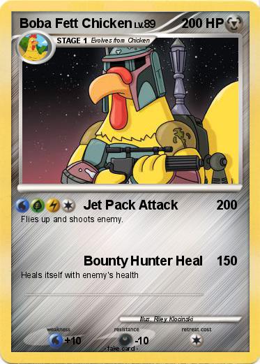Pokemon Boba Fett Chicken