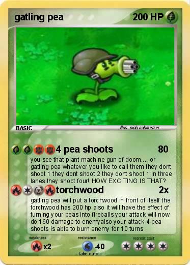 Pokemon gatling pea