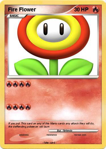 Pokemon Fire Flower