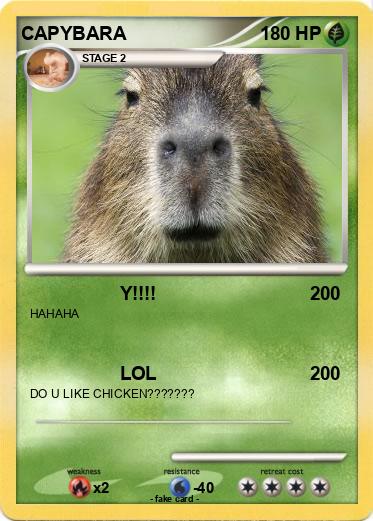 Pokemon CAPYBARA