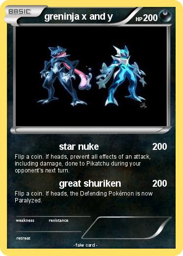 Pokemon greninja x and y