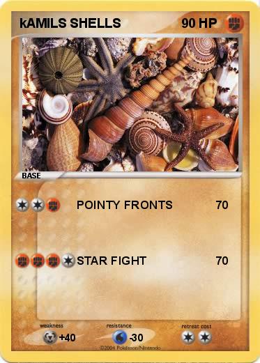 Pokemon kAMILS SHELLS