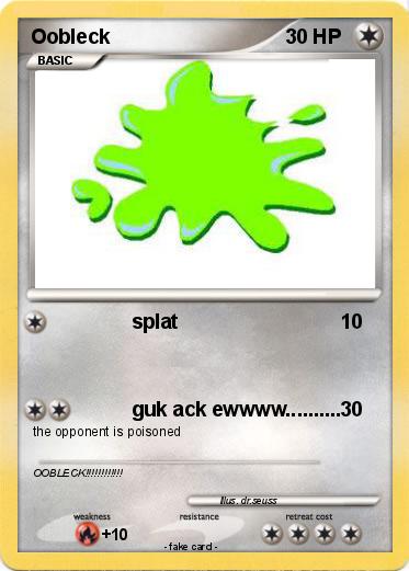 Pokemon Oobleck