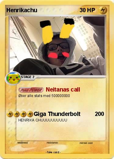 Pokemon Henrikachu