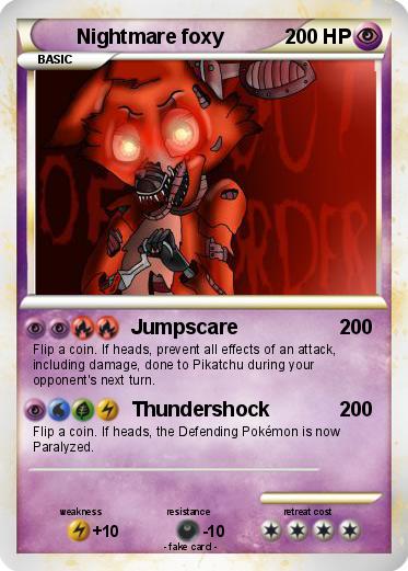 Pokemon Nightmare foxy