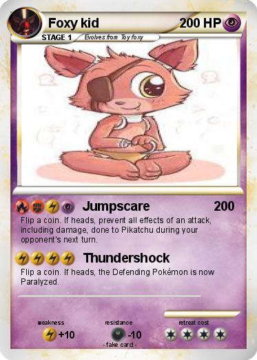 Pokemon Foxy kid