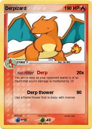Pokemon Derpizard