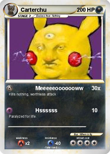 Pokemon Carterchu