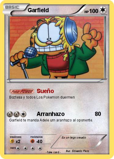 Pokemon Garfield