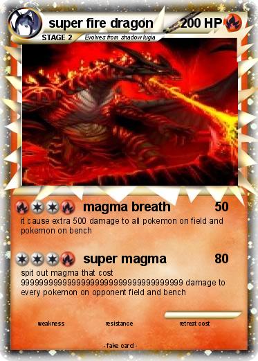 Pokemon super fire dragon