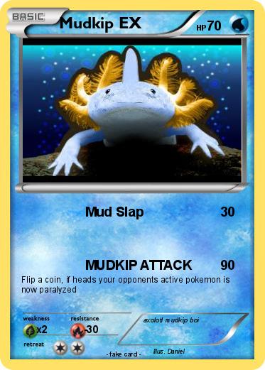 Pokemon Mudkip EX