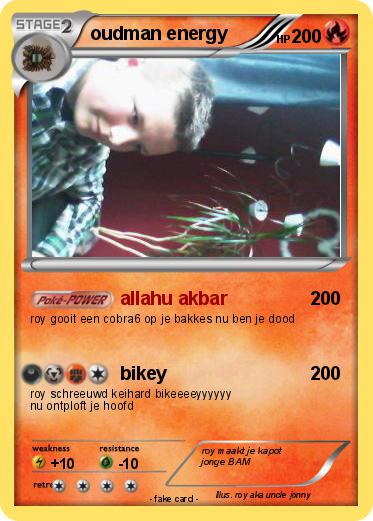 Pokemon oudman energy