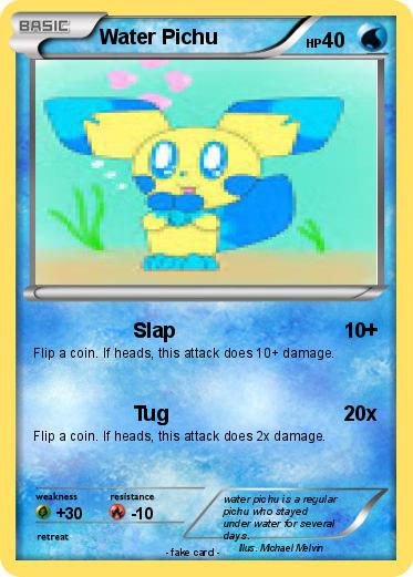 Pokemon Water Pichu
