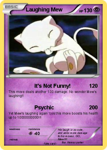 Pokemon Laughing Mew
