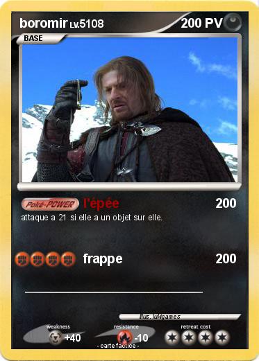 Pokemon boromir