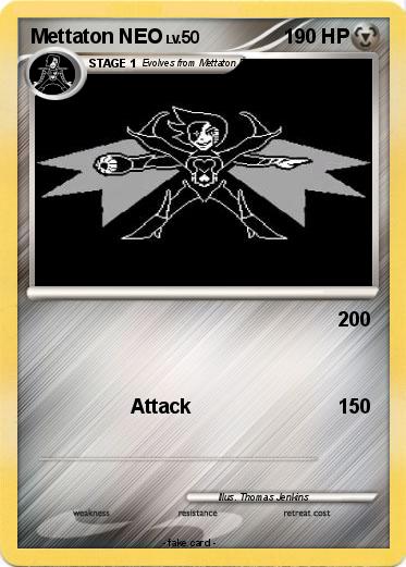 Pokemon Mettaton NEO