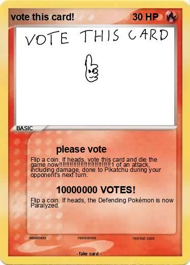 Pokemon vote this card!