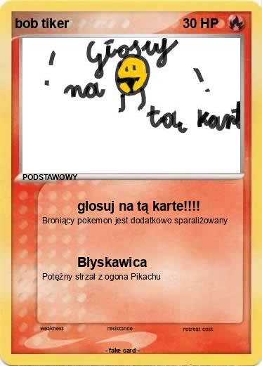Pokemon bob tiker