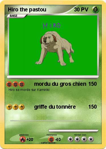 Pokemon Hiro the pastou