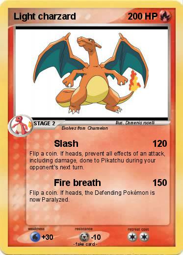 Pokemon Light charzard