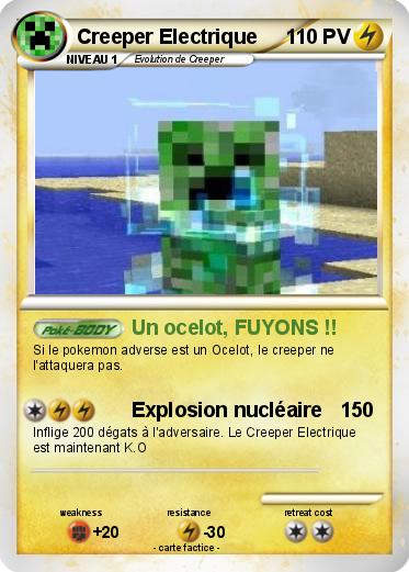Pokemon Creeper Electrique