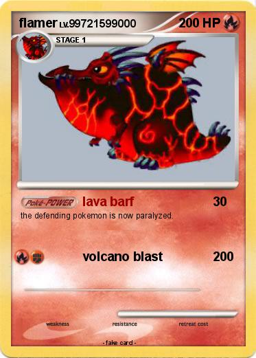 Pokemon flamer