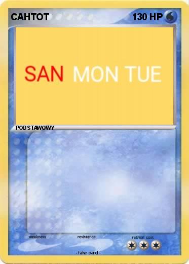 Pokemon САНТОТ