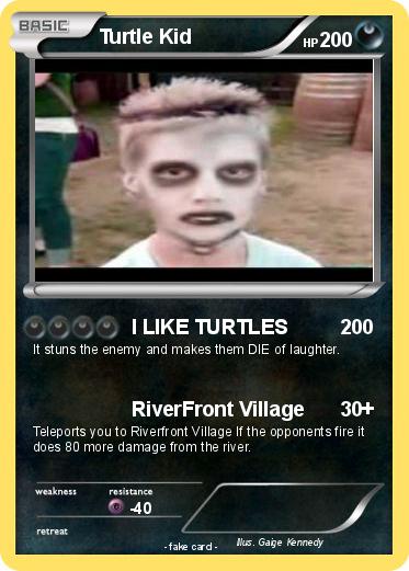 Pokemon Turtle Kid