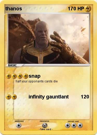 Pokemon thanos