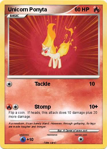 Pokemon Unicorn Ponyta