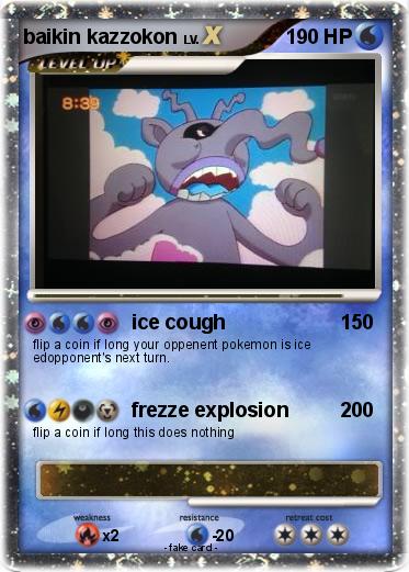 Pokemon baikin kazzokon