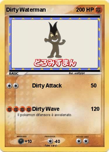 Pokemon Dirty Waterman