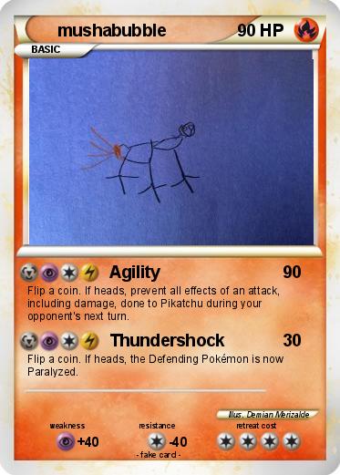 Pokemon mushabubble