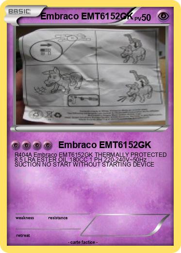 Pokemon Embraco EMT6152GK