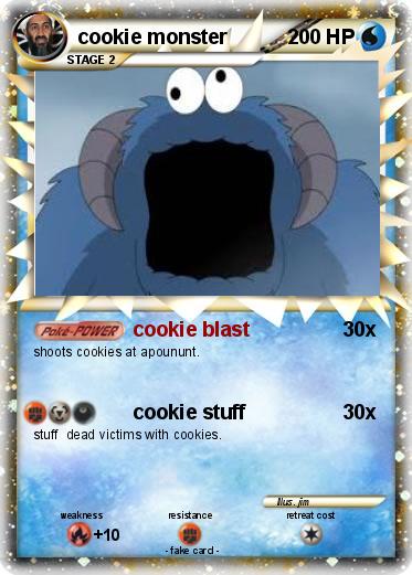 Pokemon cookie monster