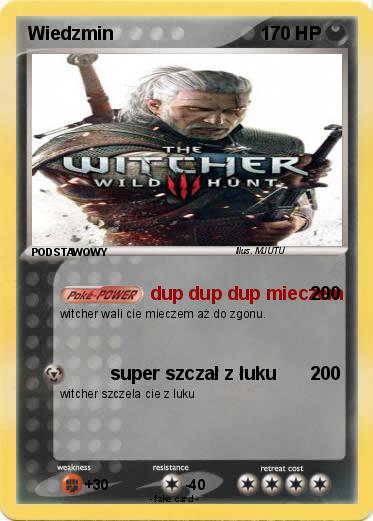 Pokemon Wiedzmin