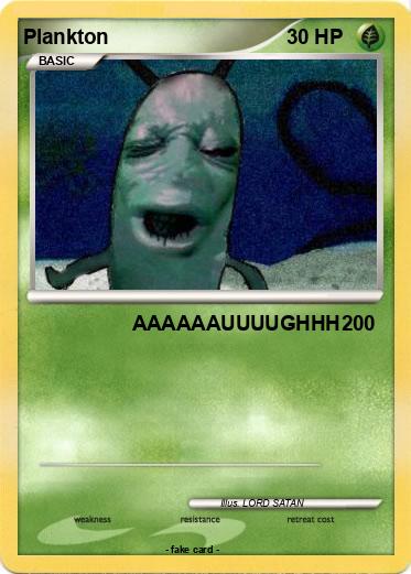 Pokemon Plankton