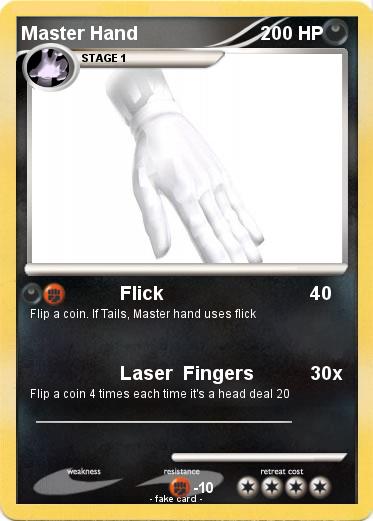 Pokemon Master Hand