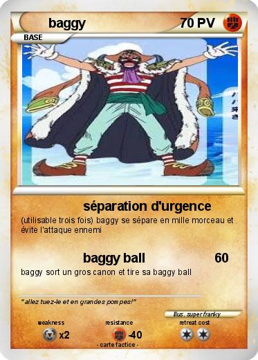 Pokemon baggy