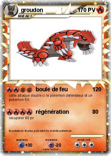 Pokemon groudon