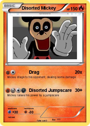 Pokemon Disorted Mickey