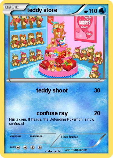Pokemon teddy store
